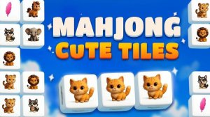 Mahjong Cute Tiles - Classic Puzzle Game
