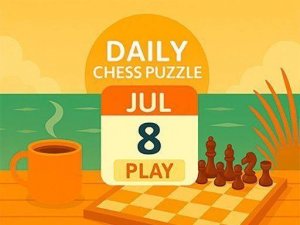 Daily Chess Puzzle: Beachside Brain Teasers