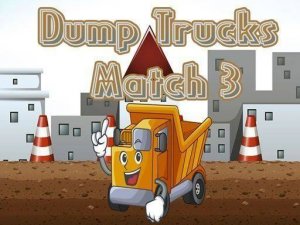 Dump Trucks Match 3 Puzzle Game