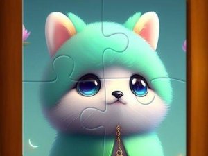 Cute Cat Jigsaw Puzzle Game