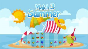 Summer Match 3 Puzzle Game