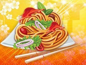 Fried Noodles Cooking Game