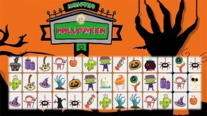 Halloween Mahjong Solitaire Puzzle Game