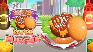 Yummy Super Burger: Cooking Game