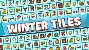Winter Tiles Match Puzzle Game