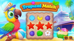 Tropical Match 3: Island Puzzle Adventure