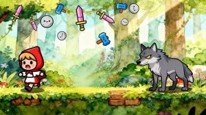 Save Little Red Hood: Match 3 Puzzle Adventure